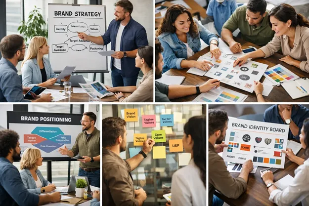 brand consulting and brand identity development.